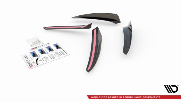 BMW I8 - Aileron / Extensãos | BM-I8-1-CAP1G+CAP2G | Produto Maxton Design distribuído por Unicartuning.