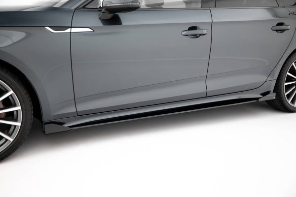 Audi A5 Sportback F5 (facelift) - Splitters laterais | AUA52FSBCNC-SF1G | Produto Maxton Design distribuído por Unicartuning. Audi A5 Sportback F5 (facelift) - Splitters laterais | AUA52FSBCNC-SF1G | Produto Maxton Design distribuído por Unicartuning.