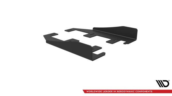 Audi S3 / A3 S-Line Sedan 8V - Splitters laterais | AUS33SCNC-SF1G | Produto Maxton Design distribuído por Unicartuning.