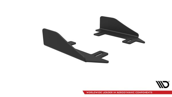 Audi S3 / A3 S-Line Sedan 8V - Splitters laterais | AUS33SCNC-SF1G | Produto Maxton Design distribuído por Unicartuning.