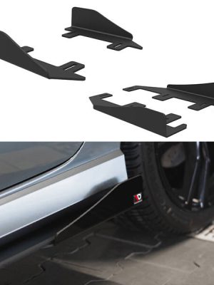 Audi S3 / A3 S-Line Sedan 8V - Splitters laterais | AUS33SCNC-SF1G | Produto Maxton Design distribuído por Unicartuning. Audi S3 / A3 S-Line Sedan 8V - Splitters laterais | AUS33SCNC-SF1G | Produto Maxton Design distribuído por Unicartuning.