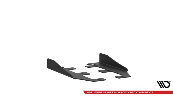 Audi S3 / A3 S-Line Sedan 8V - Splitters laterais | AUS33SCNC-SF1G | Produto Maxton Design distribuído por Unicartuning.