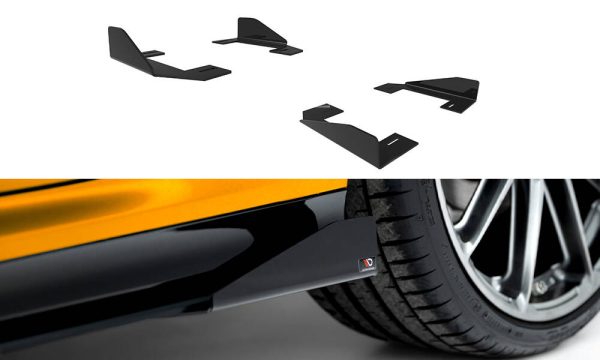 BMW 1 Pack M F70 - Splitters laterais | BM170MPACKCNC-SF1G | Produto Maxton Design distribuído por Unicartuning.