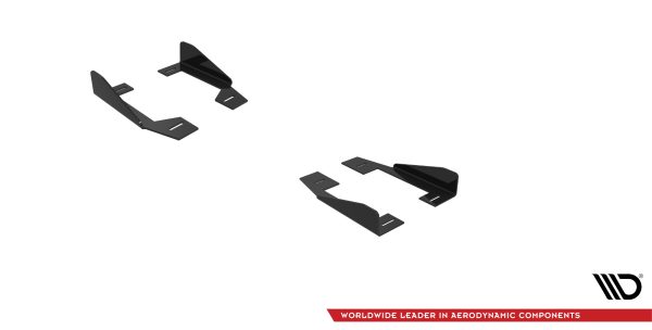 BMW 2 Coupé Pack M / M240i G42 - Splitters laterais | BM242MPACKCNC-SF1G | Produto Maxton Design distribuído por Unicartuning.