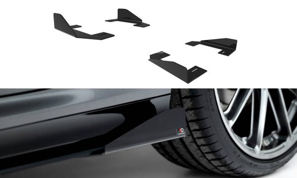 BMW M135i F70 - Splitters laterais | BM170MPACKCNC-SF1G | Produto Maxton Design distribuído por Unicartuning.