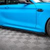 BMW M2 F87 - Splitters laterais | BM287MCOMPCNC-SF1G | Produto Maxton Design distribuído por Unicartuning.