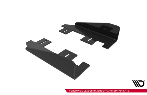Ford Focus ST Mk3 Fl (Cupra) - Splitters laterais | FOFO3FSTCNC-SF1G | Produto Maxton Design distribuído por Unicartuning.