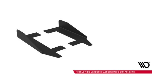 Ford Mustang GT Mk6 - Splitters laterais | FOMU6GTCNC-SF1G | Produto Maxton Design distribuído por Unicartuning.