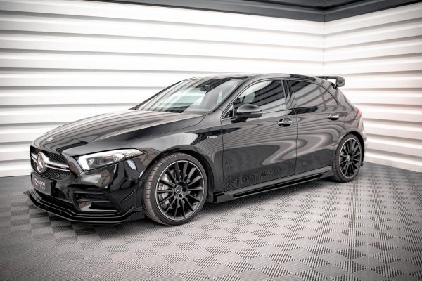 Mercedes-Benz A35 AMG Aero W177 - Splitters laterais | MEA17735CNC-SF1G | Produto Maxton Design distribuído por Unicartuning. Mercedes-Benz A35 AMG Aero W177 - Splitters laterais | MEA17735CNC-SF1G | Produto Maxton Design distribuído por Unicartuning.