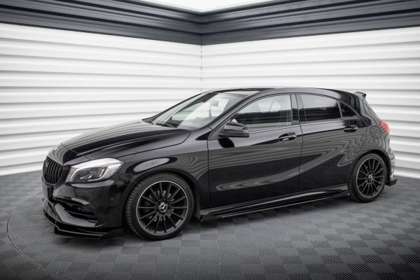 Mercedes-Benz Classe A AMG-line W176 (facelift) - Splitters laterais | MEA176FAMGLINECNC-SF1G | Produto Maxton Design distribuído por Unicartuning. Mercedes-Benz Classe A AMG-line W176 (facelift) - Splitters laterais | MEA176FAMGLINECNC-SF1G | Produto Maxton Design distribuído por Unicartuning.