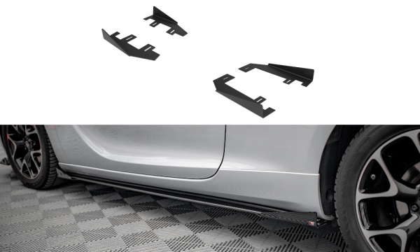 Opel Astra GTC OPC-line J - Splitters laterais | OPASJGTCOPCLINECNC-SF1G | Produto Maxton Design distribuído por Unicartuning.