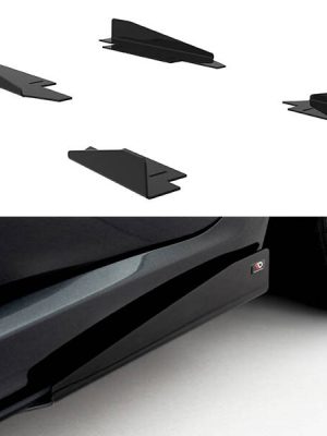 Subaru Impreza WRX STI Mk3 (facelift) - Splitters laterais | SUIM3FWRXSTICNC-SF1G | Produto Maxton Design distribuído por Unicartuning.