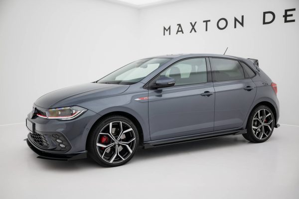 Volkswagen Polo GTI Mk6 (facelift) - Splitters laterais | VWPO6FGTICNC-SF1G | Produto Maxton Design distribuído por Unicartuning. Volkswagen Polo GTI Mk6 (facelift) - Splitters laterais | VWPO6FGTICNC-SF1G | Produto Maxton Design distribuído por Unicartuning.