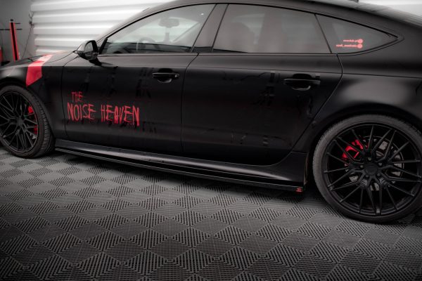 Audi A7 RS7 Look C7 - Lâminas para embaladeiras | AU-A7-C7-SLINE-SD1G | Produto Maxton Design distribuído por Unicartuning. Audi A7 RS7 Look C7 - Lâminas para embaladeiras | AU-A7-C7-SLINE-SD1G | Produto Maxton Design distribuído por Unicartuning.