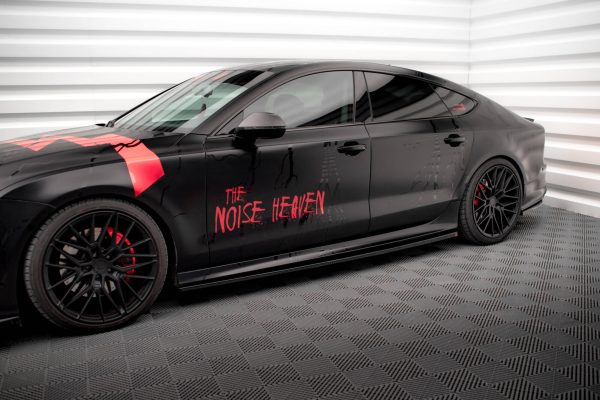 Audi A7 RS7 Look C7 - Lâminas para embaladeiras | AU-A7-C7-SLINE-SD1G | Produto Maxton Design distribuído por Unicartuning. Audi A7 RS7 Look C7 - Lâminas para embaladeiras | AU-A7-C7-SLINE-SD1G | Produto Maxton Design distribuído por Unicartuning.