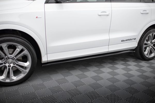 Audi Q3 S-Line 8u - Lâminas para embaladeiras | AU-Q3-1-SLINE-SB-SD1G | Produto Maxton Design distribuído por Unicartuning. Audi Q3 S-Line 8u - Lâminas para embaladeiras | AU-Q3-1-SLINE-SB-SD1G | Produto Maxton Design distribuído por Unicartuning.