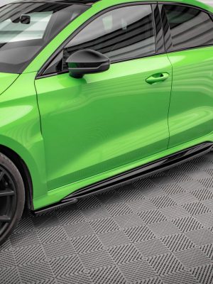 Audi RS3 Sedan 8Y - Lâminas para embaladeiras | AU-RS3-8Y-S-SD1G | Produto Maxton Design distribuído por Unicartuning. Audi RS3 Sedan 8Y - Lâminas para embaladeiras | AU-RS3-8Y-S-SD1G | Produto Maxton Design distribuído por Unicartuning.