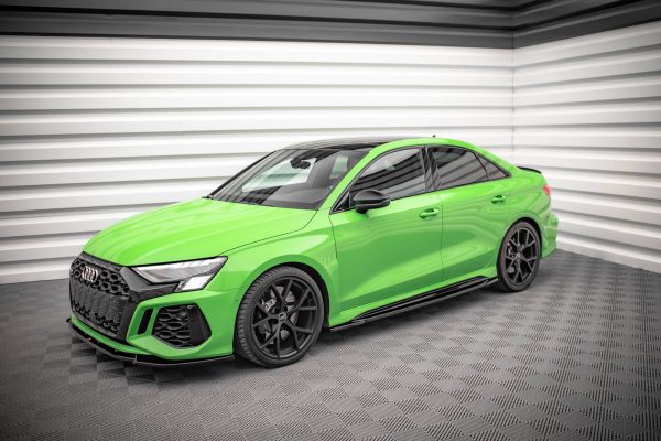 Audi RS3 Sedan 8Y - Lâminas para embaladeiras | AU-RS3-8Y-S-SD1G | Produto Maxton Design distribuído por Unicartuning. Audi RS3 Sedan 8Y - Lâminas para embaladeiras | AU-RS3-8Y-S-SD1G | Produto Maxton Design distribuído por Unicartuning.