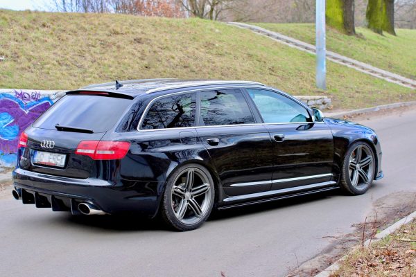 Audi RS6 C6 - Lâminas para embaladeiras | AU-RS6-C6-SD1G | Produto Maxton Design distribuído por Unicartuning.