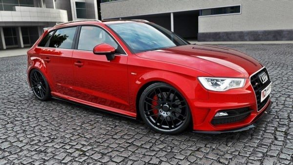 Audi S3 / A3 S-Line 8V / 8V Fl Sportback - Lâminas para embaladeiras | AU-S3-3-SD1G | Produto Maxton Design distribuído por Unicartuning.