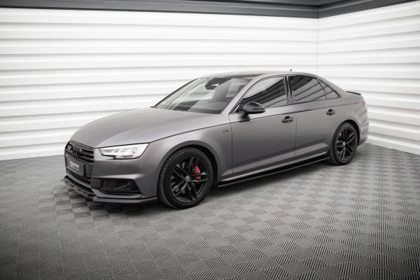 Audi S4 / A4 S-Line / A4 Competiton B9 - Lâminas para embaladeiras | AU-A4-B9-SLINE-SD1G | Produto Maxton Design distribuído por Unicartuning. Audi S4 / A4 S-Line / A4 Competiton B9 - Lâminas para embaladeiras | AU-A4-B9-SLINE-SD1G | Produto Maxton Design distribuído por Unicartuning.