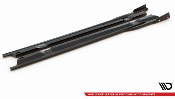 Nissan GTR R35 (facelift) - Lâminas para Embaladeiras + Splitters | NI-GTR-4F2-SD1G+SF | Produto Maxton Design distribuído por Unicartuning.