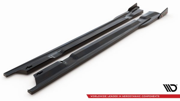 Nissan GTR R35 (facelift) - Lâminas para Embaladeiras + Splitters | NI-GTR-4F2-SD1G+SF | Produto Maxton Design distribuído por Unicartuning.