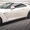 Nissan GTR R35 (facelift) - Lâminas para Embaladeiras + Splitters | NI-GTR-4F2-SD1G+SF | Produto Maxton Design distribuído por Unicartuning.