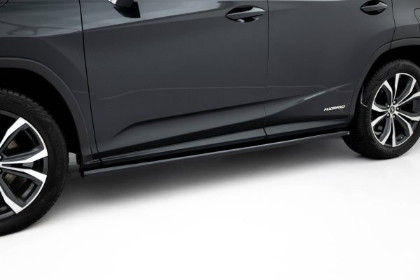 Lexus Rx Mk4 F-Sport - Lâminas para embaladeiras | LE-RX-4F-SD2G | Produto Maxton Design distribuído por Unicartuning. Lexus Rx Mk4 F-Sport - Lâminas para embaladeiras | LE-RX-4F-SD2G | Produto Maxton Design distribuído por Unicartuning.