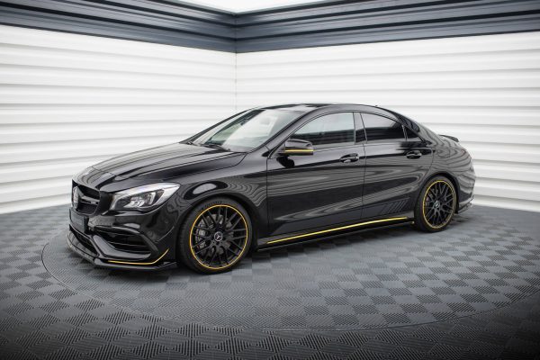 Mercedes-AMG CLA 45 Aero C117 (facelift) - Lâminas para embaladeiras | ME-CLA-117-45-AMG-AERO-SD1G | Produto Maxton Design distribuído por Unicartuning. Mercedes-AMG CLA 45 Aero C117 (facelift) - Lâminas para embaladeiras | ME-CLA-117-45-AMG-AERO-SD1G | Produto Maxton Design distribuído por Unicartuning.