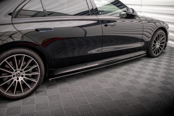 Mercedes-Benz S AMG-line W223 - Lâminas para embaladeiras | ME-S-223-AMGLINE-SD1G | Produto Maxton Design distribuído por Unicartuning. Mercedes-Benz S AMG-line W223 - Lâminas para embaladeiras | ME-S-223-AMGLINE-SD1G | Produto Maxton Design distribuído por Unicartuning.