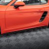 Porsche 718 Cayman 982c - Lâminas para embaladeiras | PO-CA-718-SD1G | Produto Maxton Design distribuído por Unicartuning.