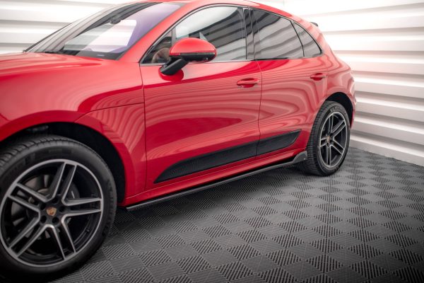 Porsche Macan GTS / Sport Design Mk1 (facelift) - Lâminas para embaladeiras | PO-MA-1F-SD1G | Produto Maxton Design distribuído por Unicartuning.