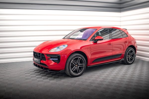 Porsche Macan GTS / Sport Design Mk1 (facelift) - Lâminas para embaladeiras | PO-MA-1F-SD1G | Produto Maxton Design distribuído por Unicartuning.