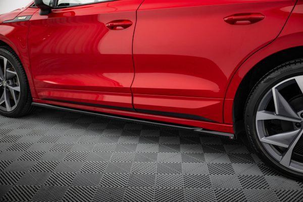 Skoda Enyaq Coupé IV RS - Lâminas para embaladeiras | SK-EN-1-RS-C-SD1G | Produto Maxton Design distribuído por Unicartuning.