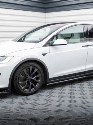 Tesla Model X Mk1 (facelift) - Lâminas para embaladeiras | TE-MODELX-1F-SD1G | Produto Maxton Design distribuído por Unicartuning.