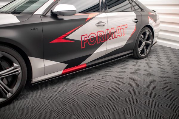 Audi S8 D4 - Lâminas para Embaladeiras V.1 | AU-A8-D4-SLINE-SD1G | Produto Maxton Design distribuído por Unicartuning.