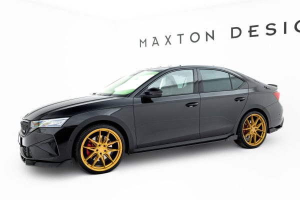 Skoda Octavia Mk4 - Lâminas para Embaladeiras V.2 + Splitters | SK-OC-4-RS-SD2G+SF | Produto Maxton Design distribuído por Unicartuning.