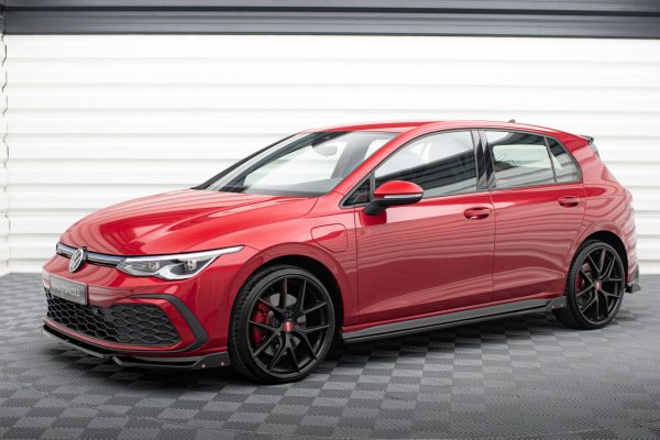 Volkswagen Golf GTI / GTE / GTI ClubSport / Gtd / R-line Mk8 - Lâminas para Embaladeiras V.2 + Splitters | VW-GO-8-GTI-SD2G+SF | Produto Maxton Design distribuído por Unicartuning. Volkswagen Golf GTI / GTE / GTI ClubSport / Gtd / R-line Mk8 - Lâminas para Embaladeiras V.2 + Splitters | VW-GO-8-GTI-SD2G+SF | Produto Maxton Design distribuído por Unicartuning.