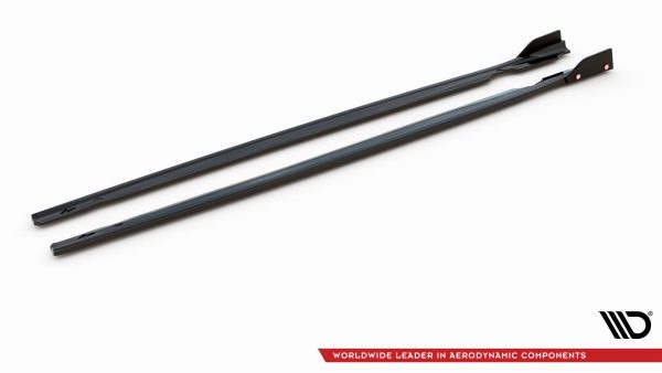 Volkswagen Golf R Mk8 - Lâminas para Embaladeiras V.2 + Splitters | VW-GO-8-R-SD2G+SF | Produto Maxton Design distribuído por Unicartuning.