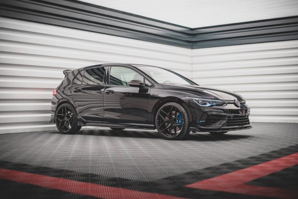 Volkswagen Golf R Mk8 - Lâminas para Embaladeiras V.2 + Splitters | VW-GO-8-R-SD2G+SF | Produto Maxton Design distribuído por Unicartuning.