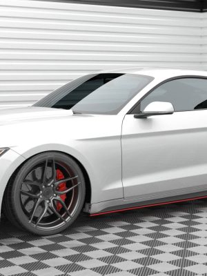 Ford Mustang / Mustang GT Mk6 - Lâminas para Embaladeiras V.2 | FO-MU-6F-SD2RED | Produto Maxton Design distribuído por Unicartuning.