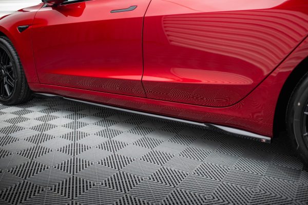 Tesla Model 3 Performance Mk1 (facelift) - Lâminas para Embaladeiras V.2 | TE-MODEL3-1F-SD2G | Produto Maxton Design distribuído por Unicartuning.