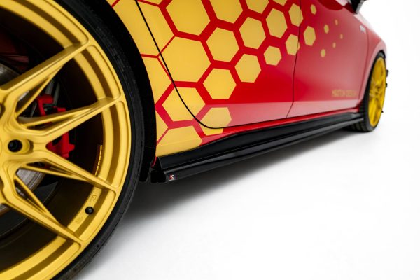 Volkswagen Golf GTI ClubSport Mk8 (facelift) - Lâminas para Embaladeiras V.2 | VW-GO-8F-GTI-CS-SD2G | Produto Maxton Design distribuído por Unicartuning.