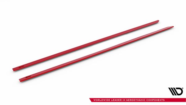 Volkswagen Golf R / R-line Mk7 (facelift) - Lâminas para Embaladeiras V.2 | VW-GO-7F-R-SD2RED | Produto Maxton Design distribuído por Unicartuning.