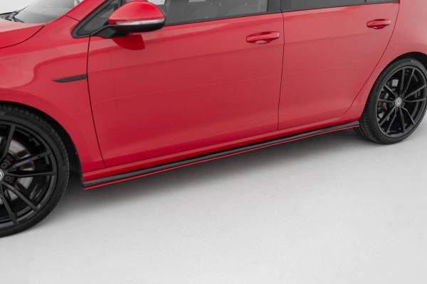 Volkswagen Golf R / R-line Mk7 (facelift) - Lâminas para Embaladeiras V.2 | VW-GO-7F-R-SD2RED | Produto Maxton Design distribuído por Unicartuning.