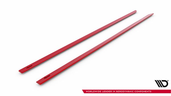 Volkswagen Golf R / R-line Mk7 (facelift) - Lâminas para Embaladeiras V.2 | VW-GO-7F-R-SD2RED | Produto Maxton Design distribuído por Unicartuning.