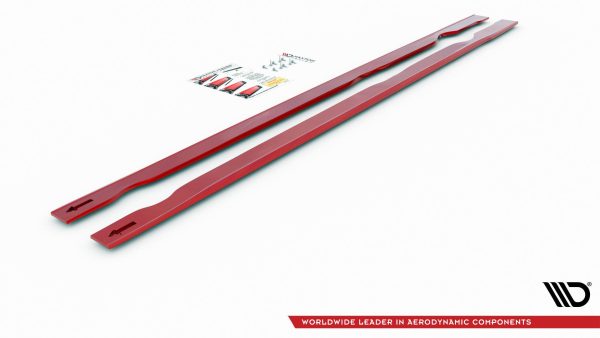 Volkswagen Golf 7 R / R-line / GTI - Lâminas para embaladeiras | VW-GO-7F-GTI-TCR-SD1RED | Produto Maxton Design distribuído por Unicartuning. Volkswagen Golf 7 R / R-line / GTI - Lâminas para embaladeiras | VW-GO-7F-GTI-TCR-SD1RED | Produto Maxton Design distribuído por Unicartuning.