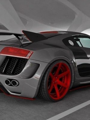 Audi R8 Mk1 - Aileron traseiro | AU-R8-1-H1FP | Produto Maxton Design distribuído por Unicartuning.