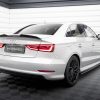Audi A3 / A3 S-Line / S3 Sedan 8V - Aileron / Extensão 3D | AU-A3-8V-CAP3D1G | Produto Maxton Design distribuído por Unicartuning.